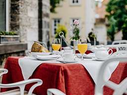 Breakfast on the terrace Breakfast on the terrace